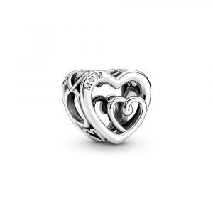Charm Corazones Infinitos Entrelazados