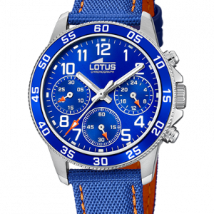 Reloj Lotus Crono Piel Azul 18581/5