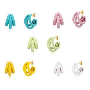 Pendientes Plata Ingrid Gold