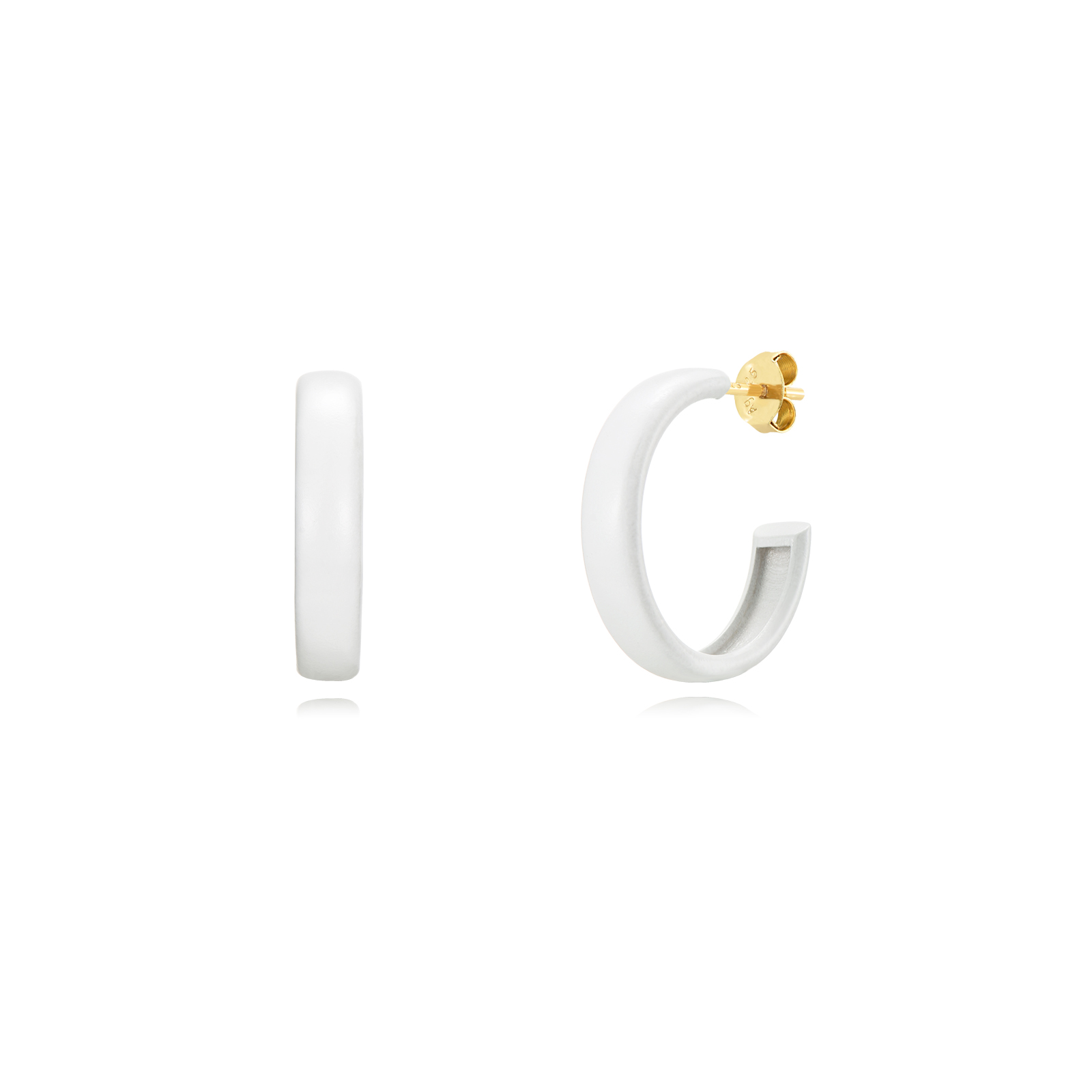 Pendientes Plata Judi Gold - Imagen 4