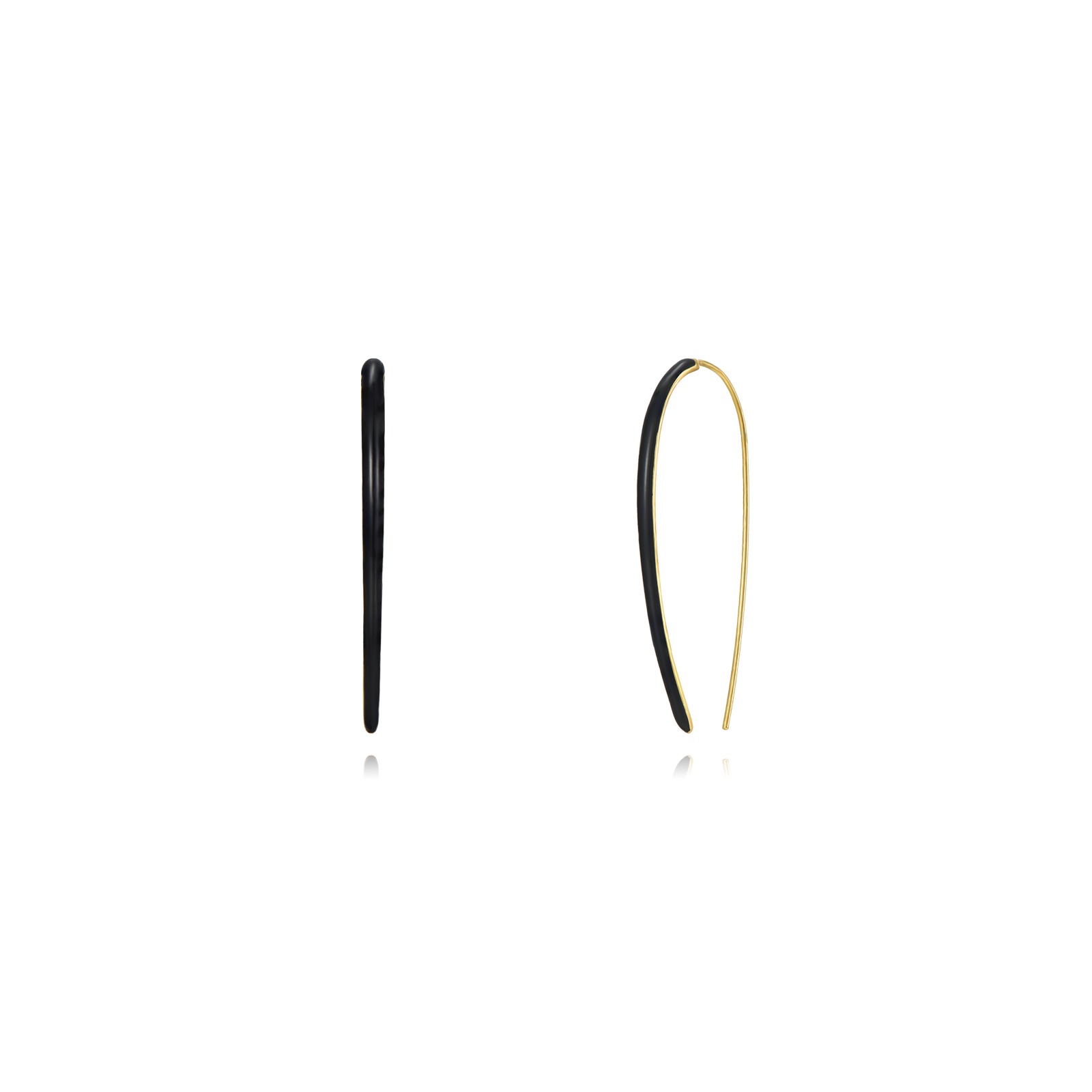 Pendientes plata Lian Gold - Imagen 7