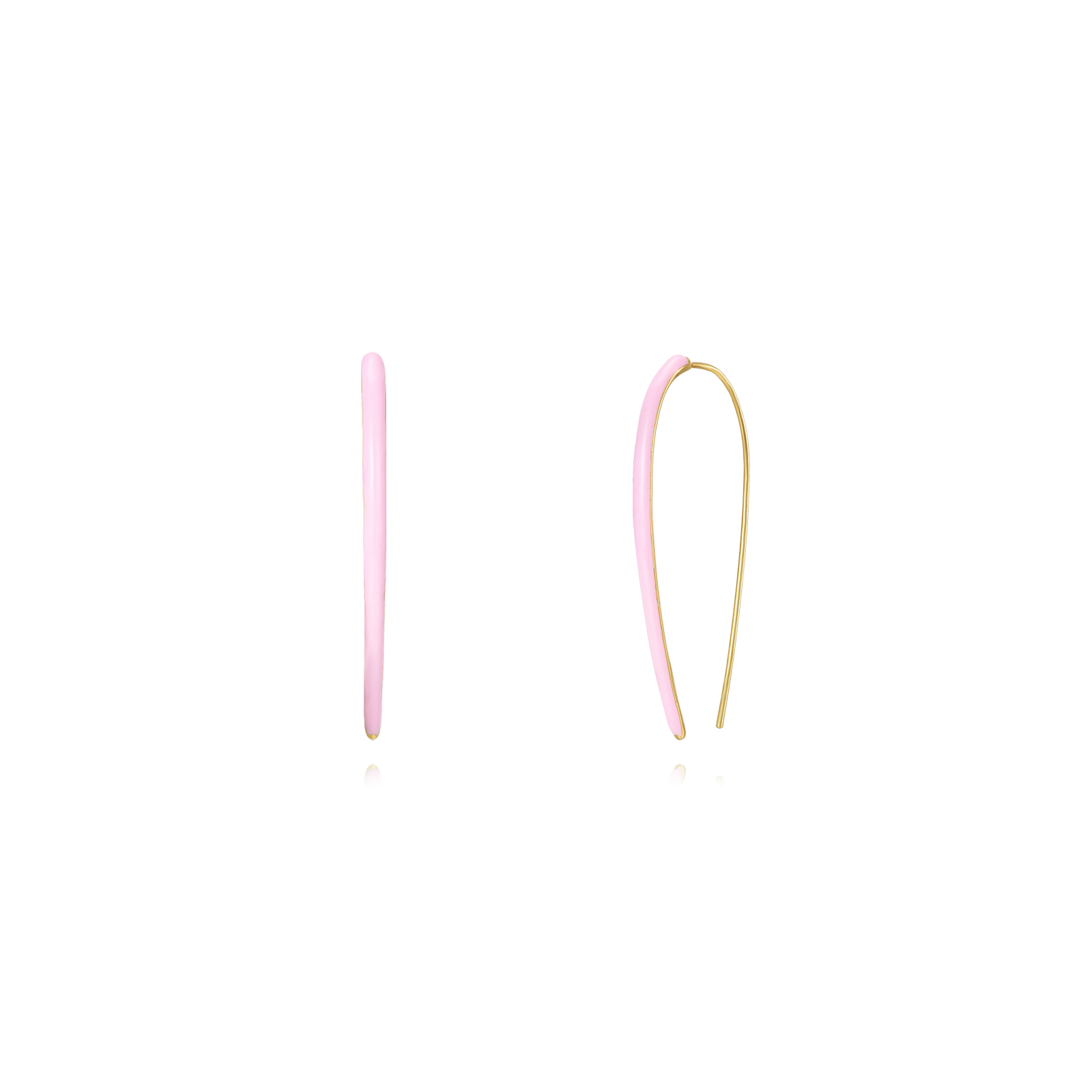 Pendientes plata Lian Gold - Imagen 6