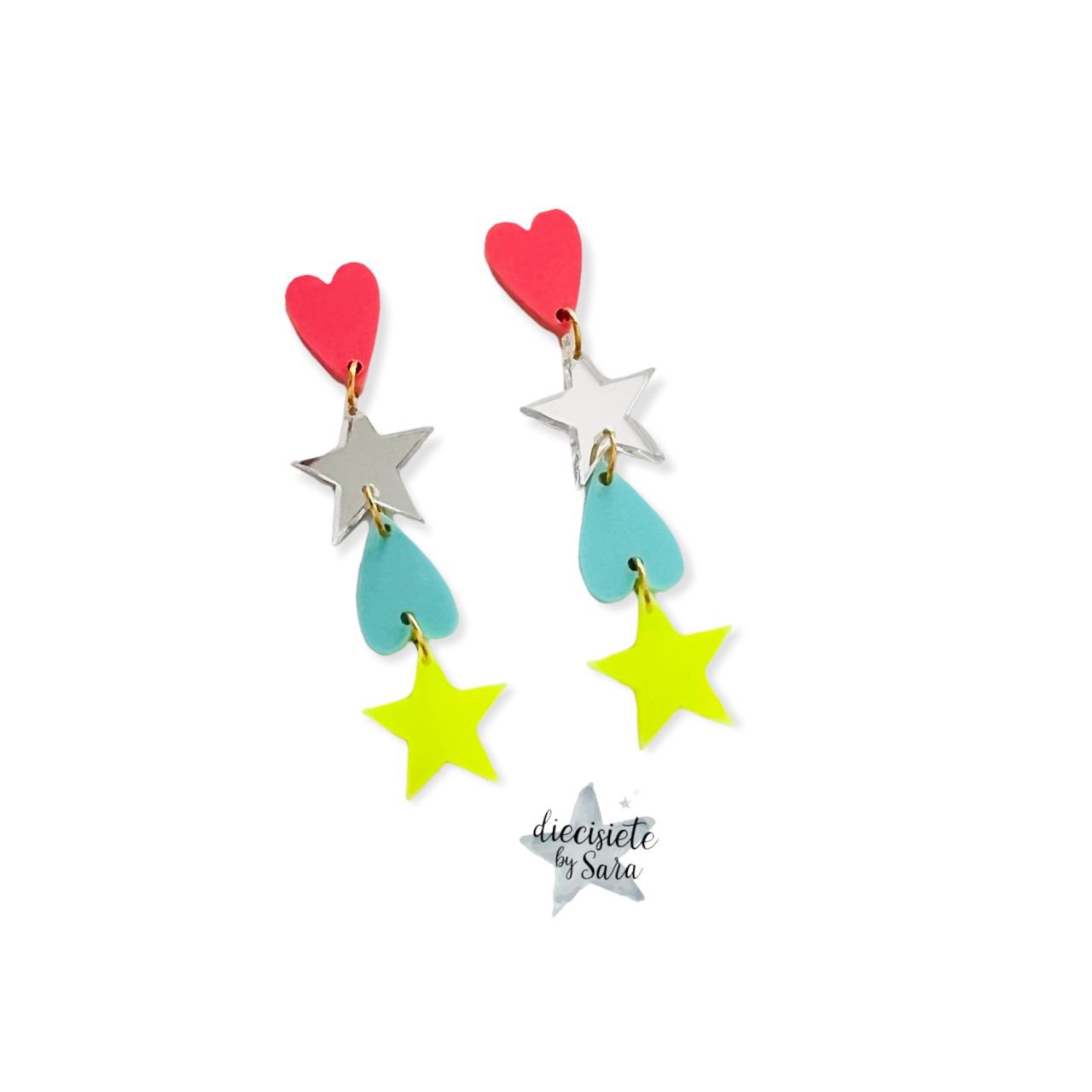 Pendientes Quierete y Brilla Summer
