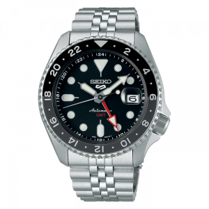 Reloj Seiko 5 Sport GMT Negro SSK001