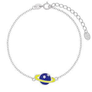 Pulsera Plata Planeta y Estrella D02403/AW