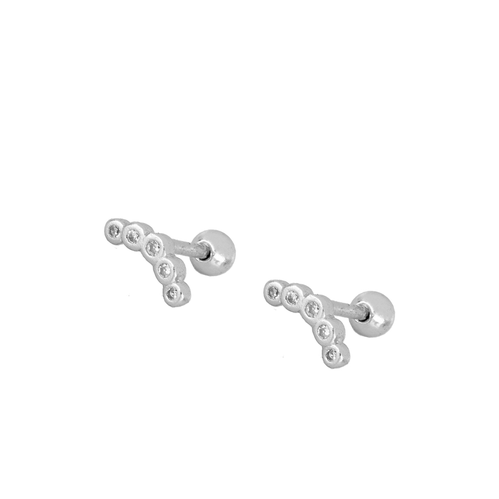 Piercing Plata 5 Circonitas