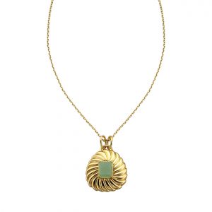 Colgante Plata Dorada Minerva de Durán Exquse 00511229