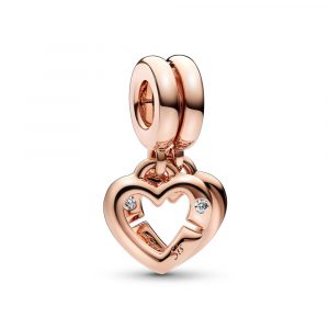 Charm Colgante Corazones de Hermanas 789538C01