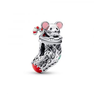 Charm Ratón y Calcetín 792366C01