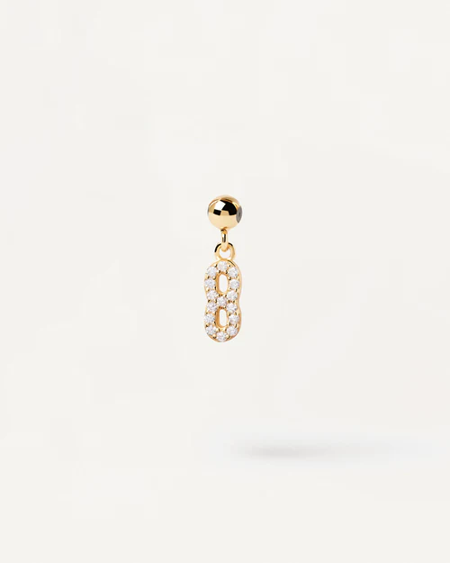 Charm Numero 8 pdpaola CH01-002-U