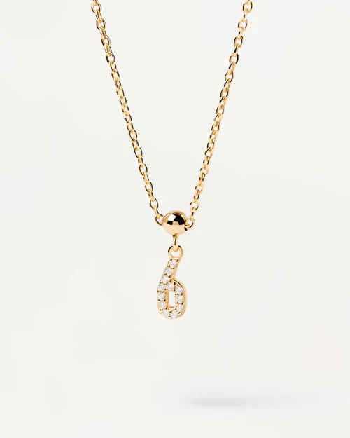 Charm Numero 6 pdpaola CH01-004-U - Imagen 4