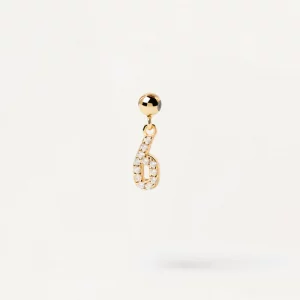 Charm Numero 6 pdpaola CH01-004-U
