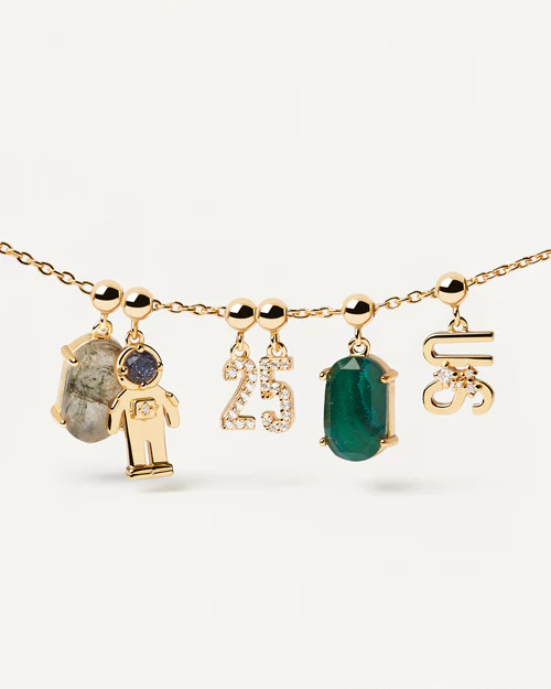 Charm Numero 5 pdpaola CH01-005-U - Imagen 4