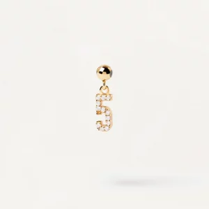 Charm Numero 5 pdpaola CH01-005-U