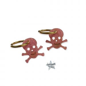 Pendientes Aro Calavera