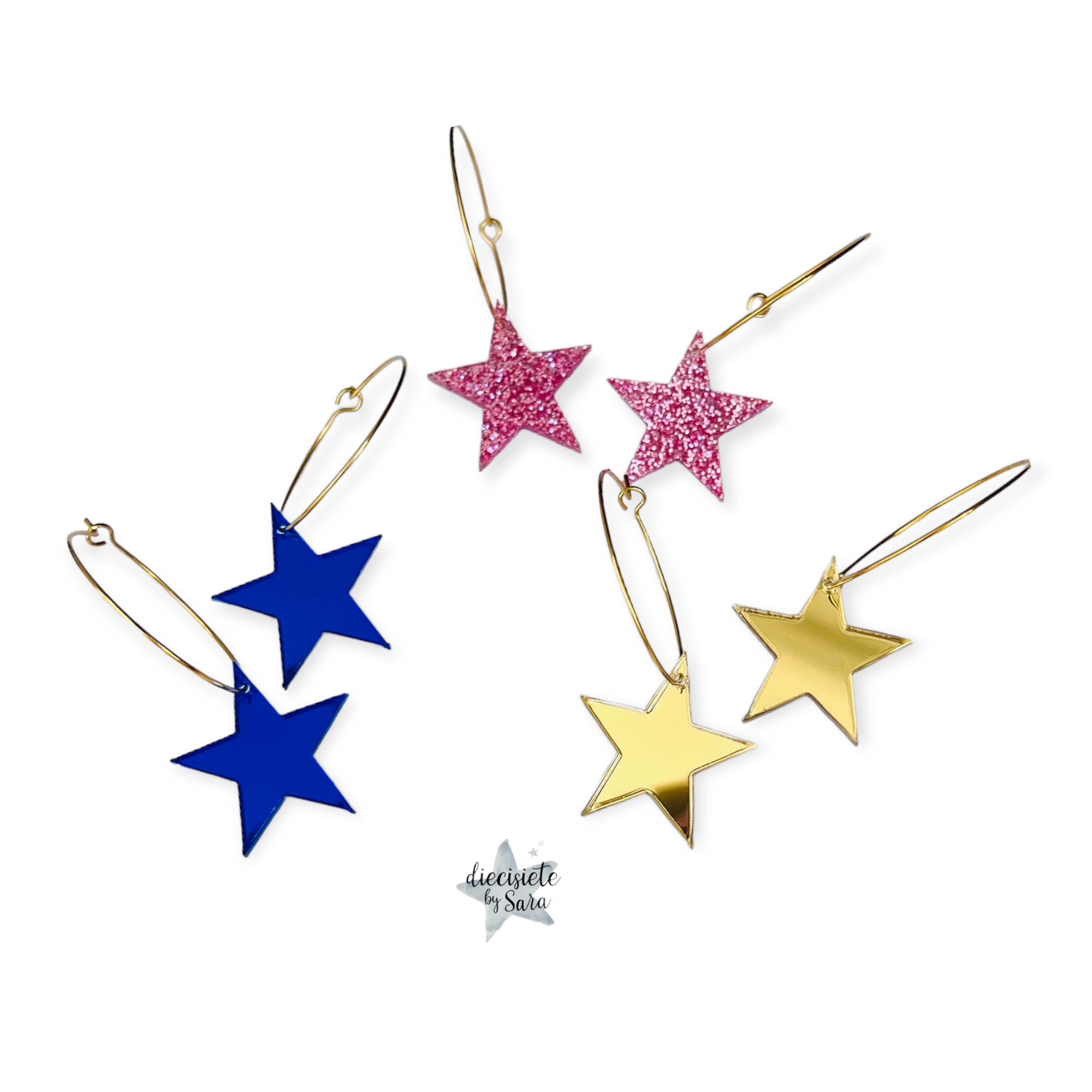 Pendientes Aro y Estrella