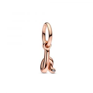 Charm Colgante Letra Minúscula h del Alfabeto 782462C01