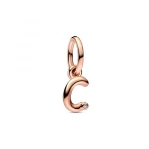 Charm Colgante Letra Minúscula c del Alfabeto 782472C01