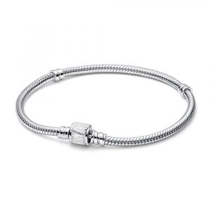 Pulsera Pandora Moments Cadena de Serpiente Cierre de Logo Marvel 592561C01