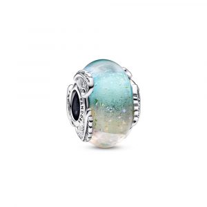 Charm Cristal de murano Pluma Curvada 792577C01