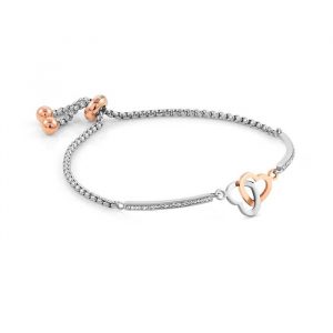 Pulsera Nomination Milleluci Corazones Entrelazadois
