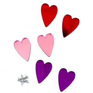 Pendientes Corazón Mini Espejo