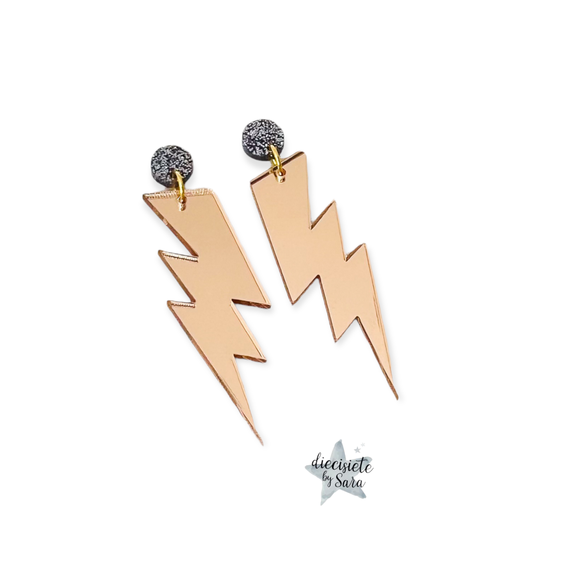 Pendientes Thunder Rose
