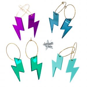 Pendientes Aro Rayo