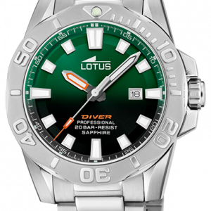 Reloj Lotus Diver Verde/Negro18926/5