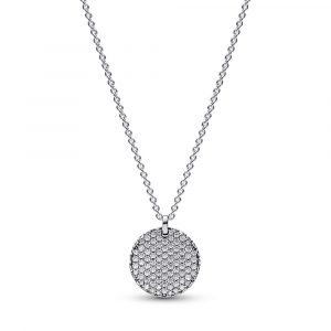 Collar Circulo en Pave 392632C01