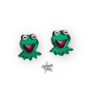 Pendientes Mini La Rana Más Dicharachera