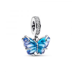 Charm Colgante de Cristal de Murano Mariposa 792698C01