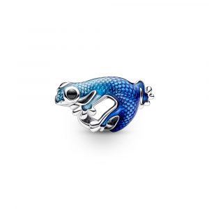Charm Geco Azul Metalico 792701C01