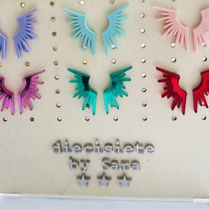 Pendientes Alas Colors