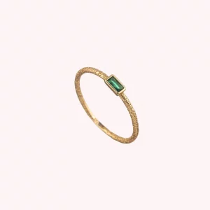 Anillo Fino Cleopatr Verde/Dorado 02280242-658