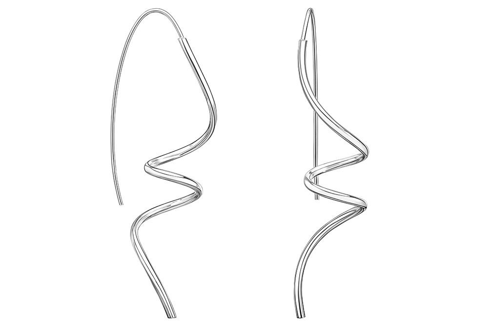 Pendientes Plata Thunder