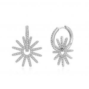 Pendientes Plata Helios