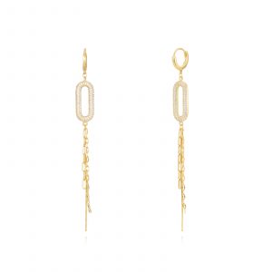 Pendientes Plata Kira Gold