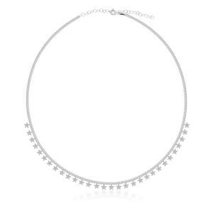 Collar Plata Estrellas