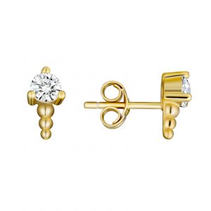 Pendientes Plata Blink Gold