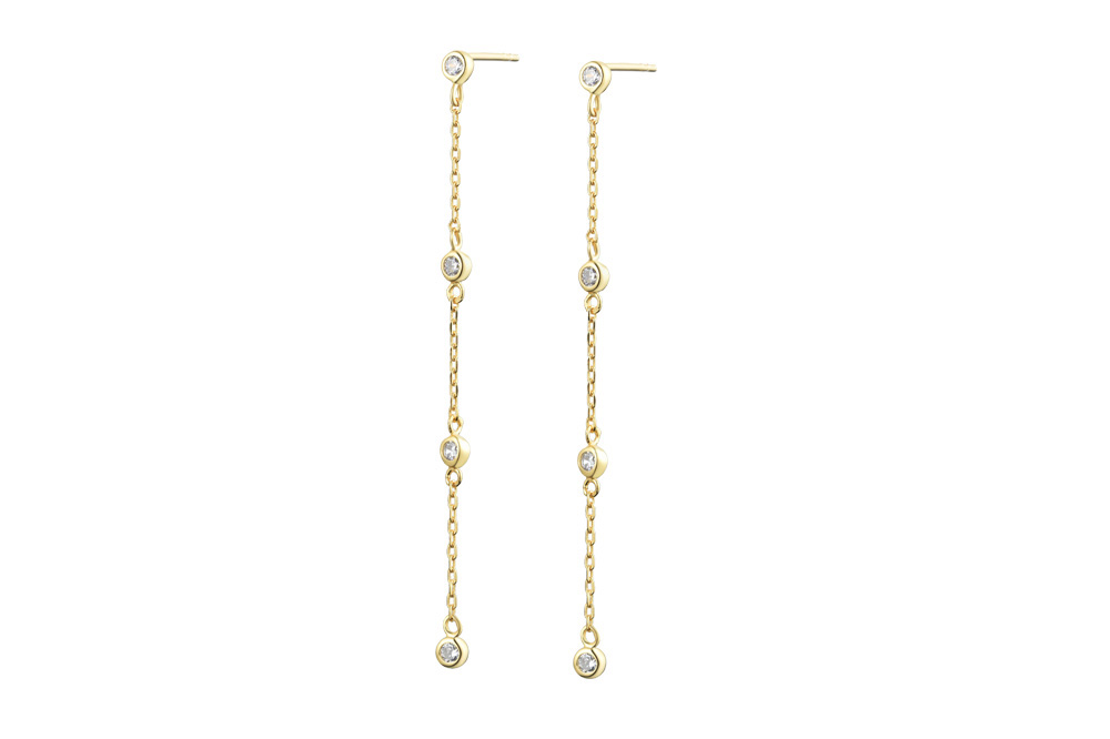 Pendientes Plata Guro Gold