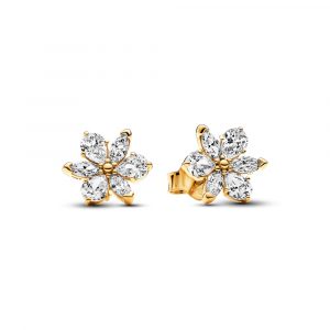 Pendientes de Botón Herbario Brillante 262633C01