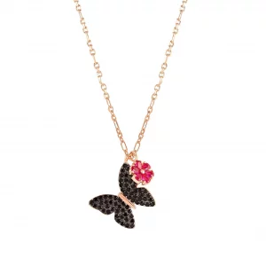 Collar Sweetrock Nature Mariposa y Flor 148039 041