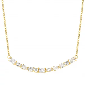 Collar Colour Wave Plata  Dorada 149802 014