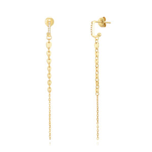 Pendientes Plata Nalvi Gold