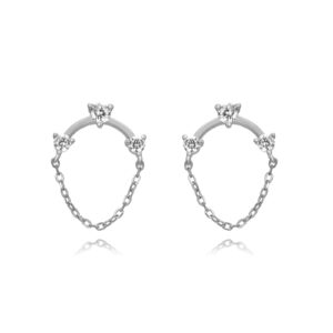 Pendientes Plata Gaunlet