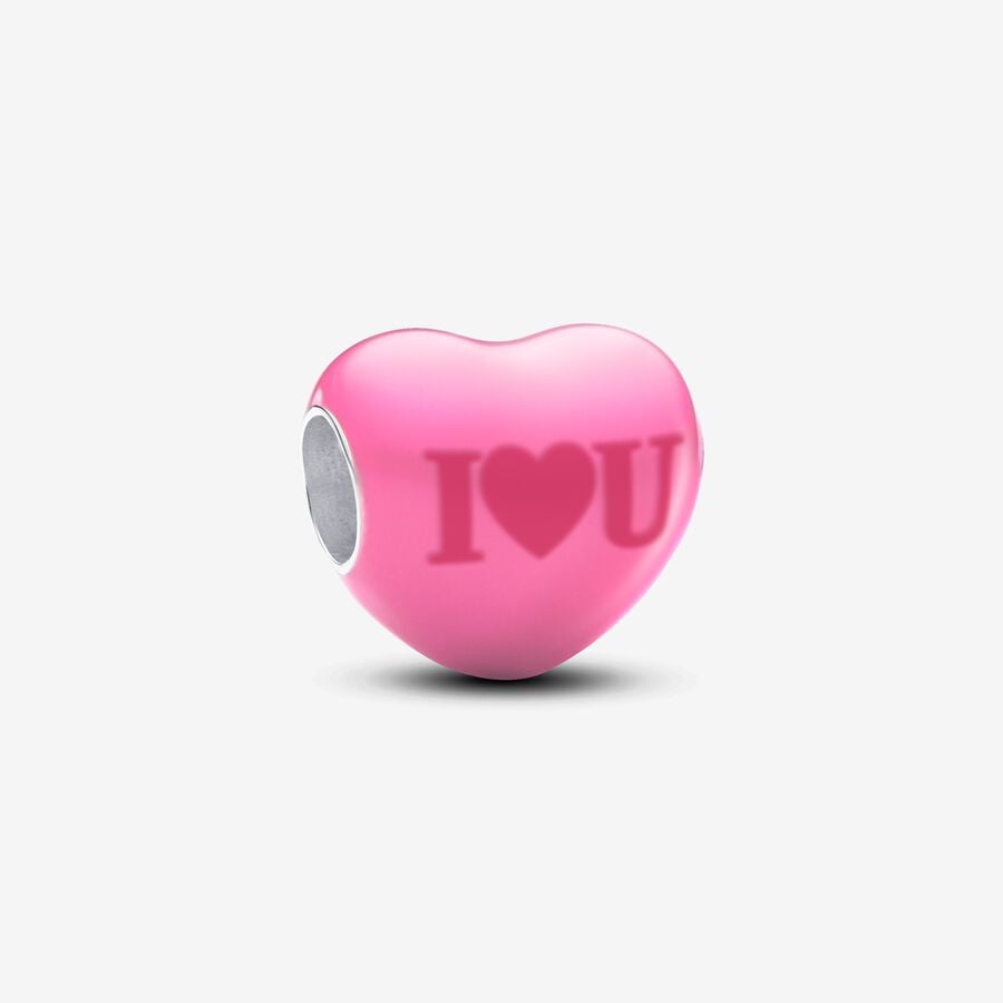 Charm Corazón Mensaje Oculto que Cambia de Color 793087C01 - Imagen 2