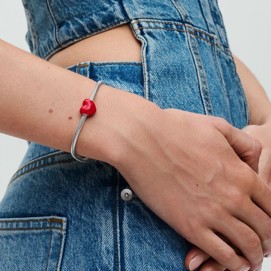 Charm Corazón Mensaje Oculto que Cambia de Color 793087C01 - Imagen 3