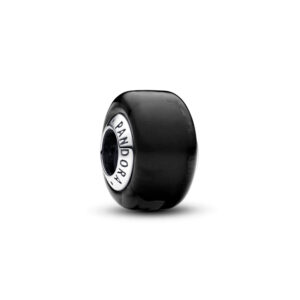 Charm Mini Cristal de Murano Negro 793117C00
