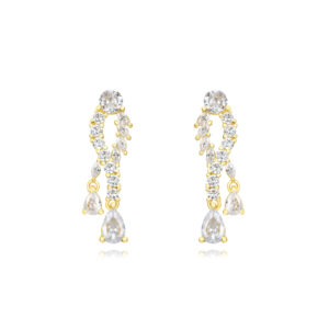 Pendientes Plata Macao Gold